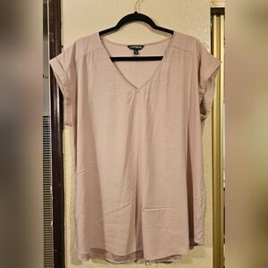 Express Women's Blouse - Light Pink